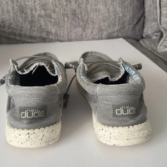 Hey Dude Charcoal Slip-On Loafers Sz 13M - Picture 2 of 6